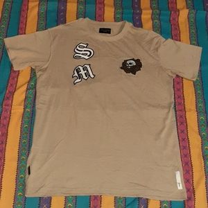 Saint Morta Skull Rose Logo Shirt Tee